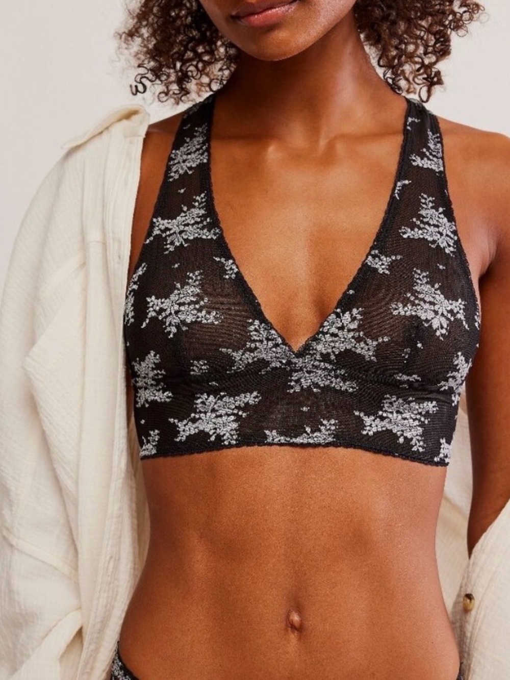 NWT Talk About It Racerback Bra size M